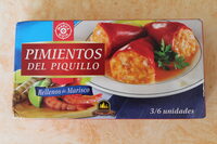 Pimientos rellenos de marisco