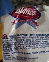 Galleta Castellana Integral