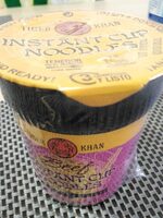 Instant cup noodles beef