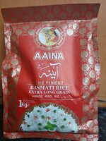 AAINA Basmati Rice Extra Long Grain