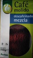 Café molido descafeinado mezcla