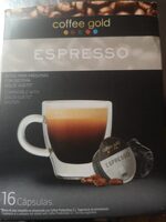 Coffee gold expresso