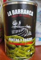 Puntas y trozos espárrago verde