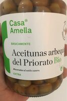 Aceitunas arbequinas del priorato