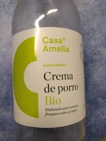 Crema de porro