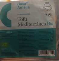 Hamburguesa tofu mediterránea bio