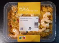 Paella aux fruits de mer