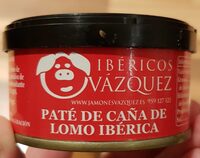 Paté de caña de lomo ibérica