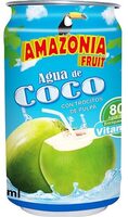 Agua de coco con trocitos de pulpa
