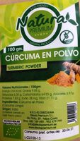 Curcuma en polvo
