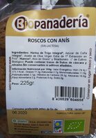 Roscos con anís