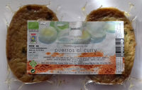 Hamburguesas de puerros al curry