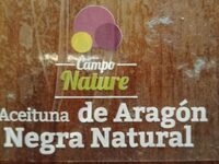 Aceituna de Aragón negra natural