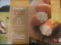Croquetas de pollo sin gluten