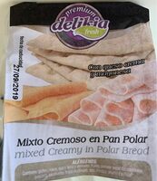 Mixto cremoso en pan polar