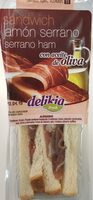 Sàndwich jamón serrano