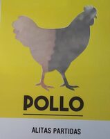 Alitas partidas de pollo