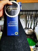 Jamón serrano reserva