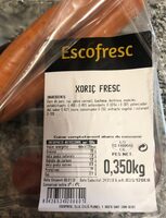 Chorizo fresco