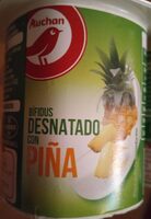 Yogur bifidus con piña