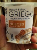 Yogur Estilo Griego con nueces
