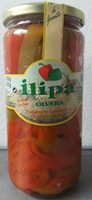Pimientos asados con leña