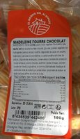 Madeleine fourré chocolat