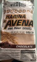 Harina de avena sabor chocolate