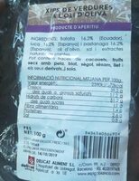 Chips De Verdura Al Aceite De Oliva