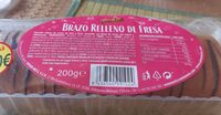 Brazo relleno de fresa