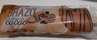Brazo relleno de cacao