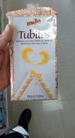 Tubitos con crema de vainilla