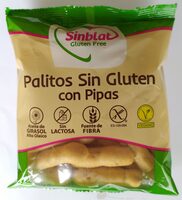 Palitos Sin Gluten con Pipas