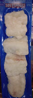 Filetes de bacalao sin espinas