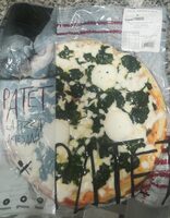 Pizza espinaca rulo