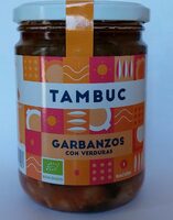 Garbanzos con verduras