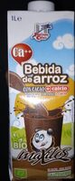 Bebida de arroz con cacao+calcio