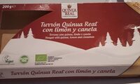 Turrón Quinua Real con limón y canela