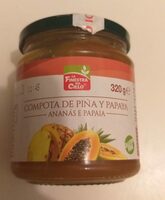 Compota de Piña y Papaya