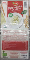 Tofu natural sin gluten