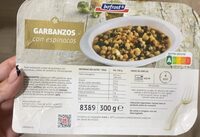 Garbanzo con espinacas