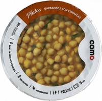 Garbanzos con espinacas