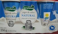 Yogur de cabra natural