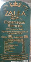 Espárragos blancos