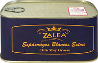 Gourmet espárragos blancos extra muy gruesos