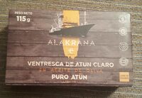 Ventresca de atún claro en aceite de oliva