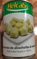 Corazones de alcachofas al natural