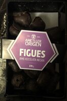 Higos con chocolate negro