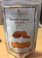 Boniato crujiente con curry