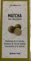 Matcha tea chocolates